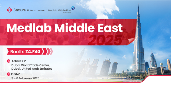 Join Sansure at Medlab Middle East 2025